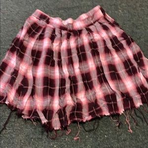 Plaid skirt